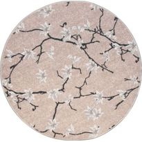 Matto Hestia Stella, Ø100cm, beige