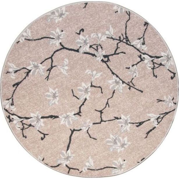 Matto Hestia Stella, Ø100cm, beige