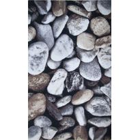Kynnysmatto Hestia Stones, 45x75cm, harmaa