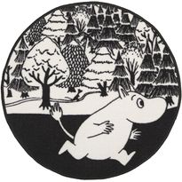 Matto Muumi Metsä, Ø80cm