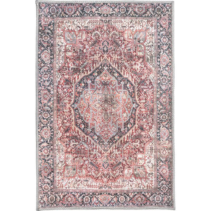 Matto Hestia Gemma 60x90cm punainen