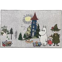 Matto Muumi Muumilaakso 50x80cm harmaa