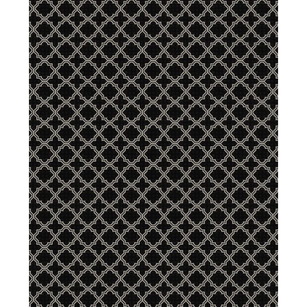 Matto Hestia Marrakesh sisä- ja ulkokäyttöön 160x230cm musta