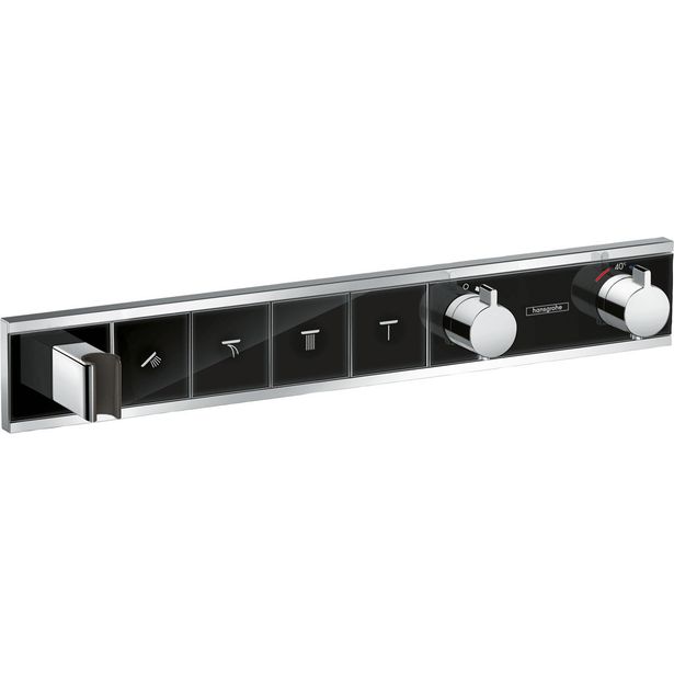 hansgrohe RainSelect termostaatti 4:lle toiminnolle, FixFit Porter, piiloasennus