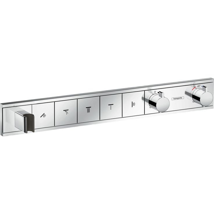 hansgrohe RainSelect termostaatti 5:lle toiminnolle, FixFit Porter, piiloasennus