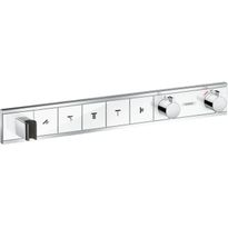 Termostaatti Hansgrohe RainSelect FixFit Porter, 5:lle toiminnolle, piiloasennettava, kromi