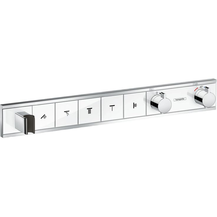 hansgrohe RainSelect termostaatti 5:lle toiminnolle, FixFit Porter, piiloasennus