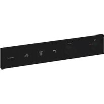 Termostaatti Hansgrohe RainSelect, 3:lle toiminnolle, piiloasennus, mattamusta