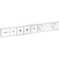 Termostaatti Hansgrohe RainSelect, 4:lle toiminnolle, piiloasennus, mattavalkoinen