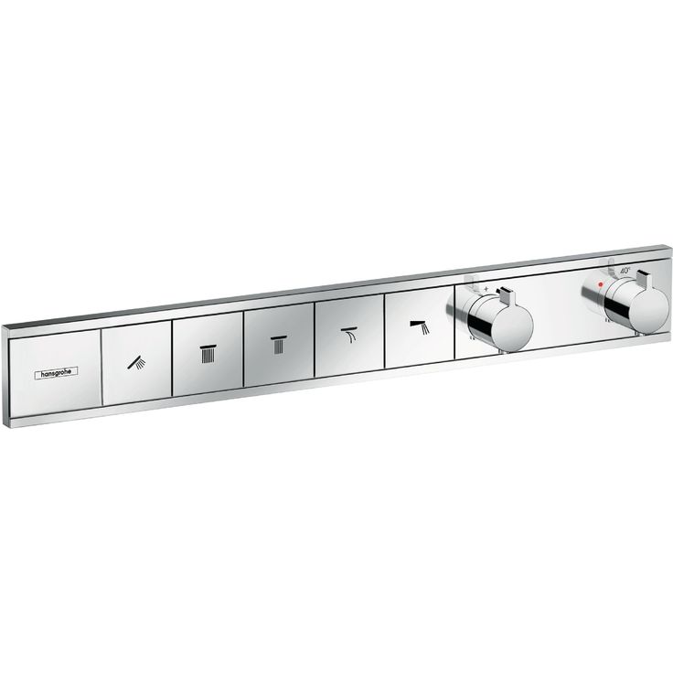 hansgrohe RainSelect termostaatti 5:lle toiminnolle, piiloasennus