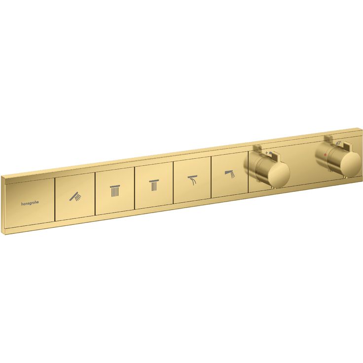 hansgrohe RainSelect termostaatti 5:lle toiminnolle, piiloasennus