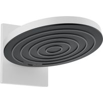 Yläsuihku Hansgrohe Pulsify S 260 2jet Ecosmart, seinäliitin, piiloasennettava, mattavalkoinen