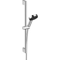 Suihkusetti Hansgrohe Pulsify Select S 105 3jet Relaxation Ecosmart, 65 cm suihkutanko, kromi