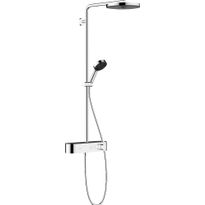 Sadesuihkusetti Hansgrohe Pulsify S Showerpipe 260 1jet, Ecosmart, Shower TabletSelect 400, kromi
