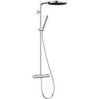 Sadesuihkusetti Hansgrohe Pulsify S Puro 260, termostaattihanalla, ⌀260mm hierova suihku, kiiltävä kromi