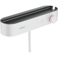 Suihkutermostaatti Hansgrohe ShowerTablet Select 400, mattavalkoinen