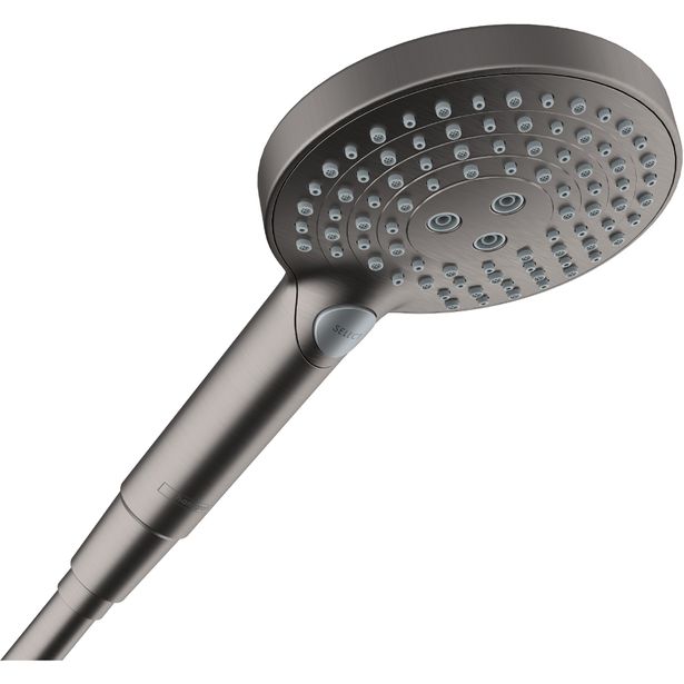 Käsisuihku Hansgrohe Raindance Select S 120 3jet PowderRain, harjattu musta kromi