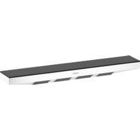 Hartiasuihku säilytyshyllyllä Hansgrohe Rainfinity 500 1jet PowderRain, mattavalkoinen