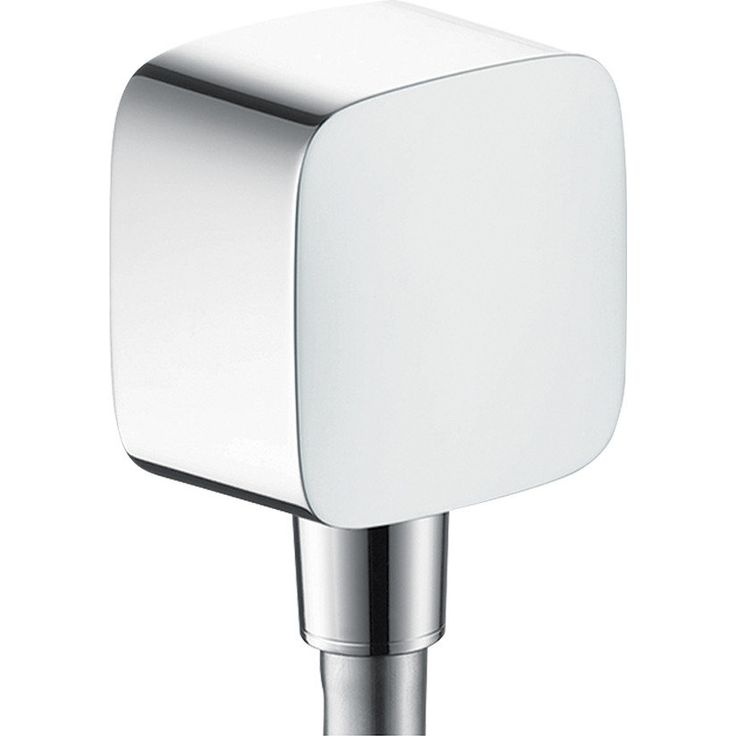 hansgrohe FixFit seinäliitin E muoviliitos takaiskuventtiilillä, piiloasennus