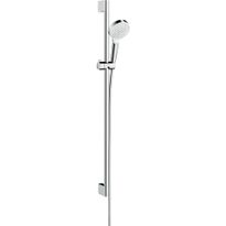 Suihkusetti Hansgrohe Crometta 100 1jet Ecosmart, suihkutanko 90 cm, kromi