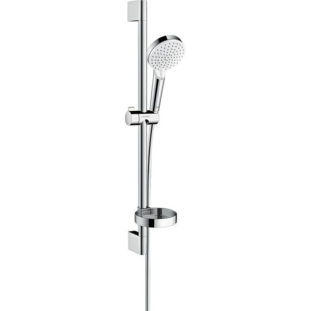 hansgrohe Crometta suihkusetti Vario tanko 65 cm, saippuakuppi