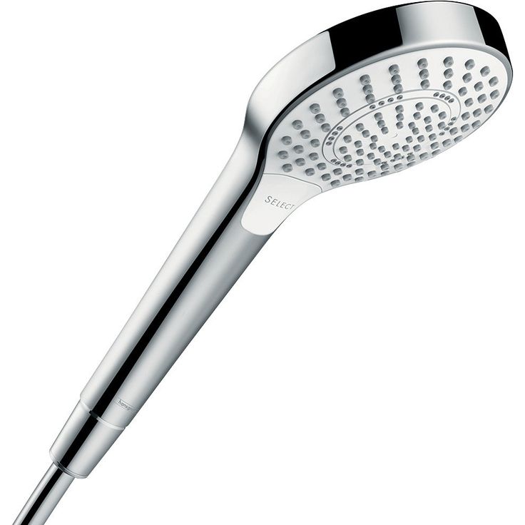 Käsisuihku Hansgrohe Croma Select S 110 Multi EcoSmart, kromi/valkoinen