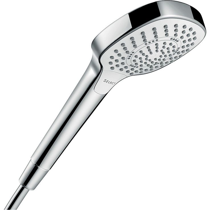 Käsisuihku Hansgrohe Croma Select E 110 Multi EcoSmart, kromi/valkoinen