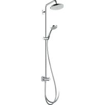 Sadesuihkusetti Hansgrohe Croma Showerpipe 220 Air 1jet Reno ilman hanaa, kromi