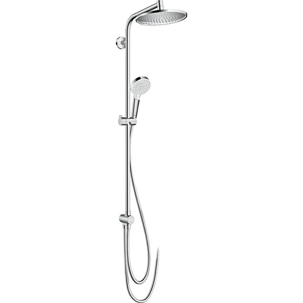 hansgrohe Crometta S Showerpipe 240 1jet EcoSmart Reno ilman hanaa