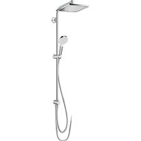Sadesuihkusetti Hansgrohe Crometta E Showerpipe 240 1jet Ecosmart Reno, ilman hanaa, kromi