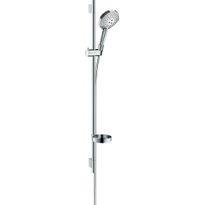 Suihkusetti Hansgrohe Raindance Select S 120 3jet PowderRain, tanko 90 cm, saippuakuppi, kromi