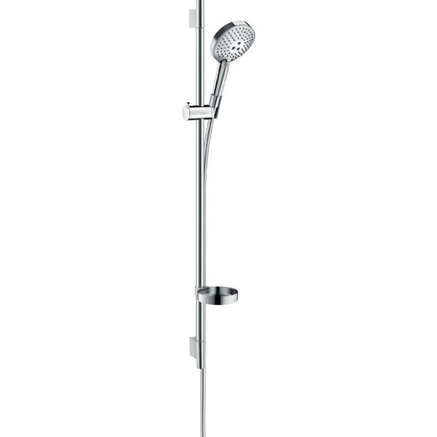 hansgrohe Raindance Select S suihkusetti 120 3jet PowderRain tanko 90 cm, saippuakuppi
