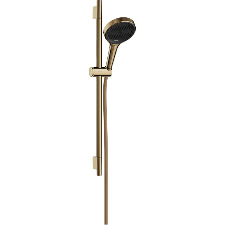 hansgrohe Rainfinity Suihkusetti 130 3jet, suihkutanko S Puro 65 cm, push slider liu'ulla ja Designflex tekstiilisuihkuletkulla 160 cm