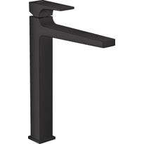Pesuallashana Hansgrohe Metropol 260, push open -pohjaventtiili, mattamusta