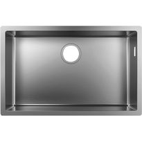 Keittiöallas Hansgrohe S71 S719-U660 alta-asennettava 660 kivitasoon, ruostumaton teräs