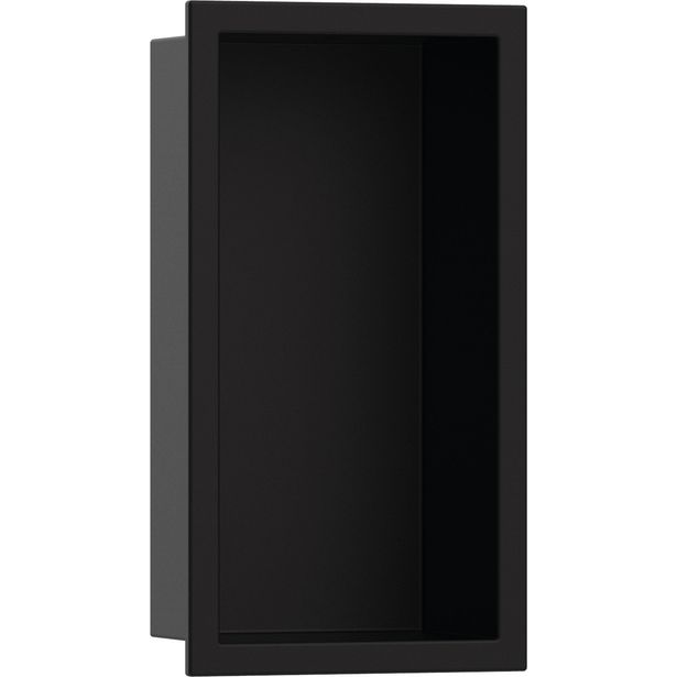 hansgrohe XtraStoris Original Seinään upotettava hylly kehyksellä 300/150/70