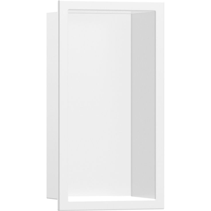 hansgrohe XtraStoris Original Seinään upotettava hylly kehyksellä 300/150/70