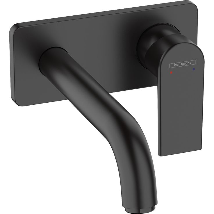 hansgrohe Vernis Shape Yksiote pesuallashana piiloasennus seinään juoksuputki 20,7 cm
