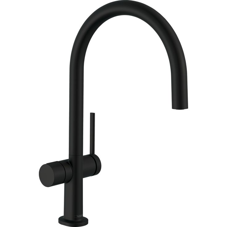 Keittiöhana Hansgrohe Talis M54 220, APK-liitäntä, musta, Verkkokaupan poistotuote