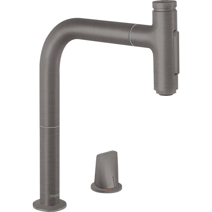 hansgrohe Metris Select M71 2-osainen yksiote keittiöhana 200 2jet, ulosvedettävä juoksuputki, sBox letkukotelo