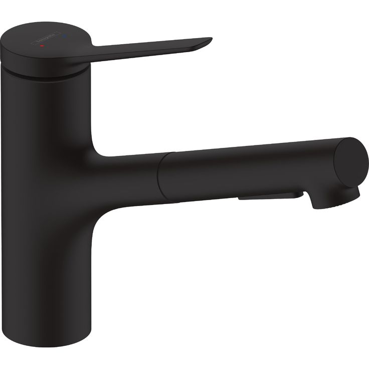 hansgrohe Zesis M33 yksiote keittiöhana 150, metallinen ulosvedettävä juoksuputki, 2 jet