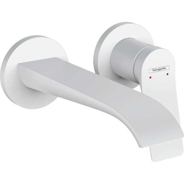 hansgrohe Vivenis Yksiote pesuallashana piiloasennus seinään juoksuputki 19,2 cm