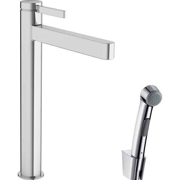 Pesuallashana Hansgrohe Finoris 260, bideesuihkulla, kromi
