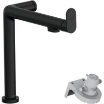 Keittiöhana Hansgrohe Aqittura M91 FilterSystem 240, 1jet, mattamusta