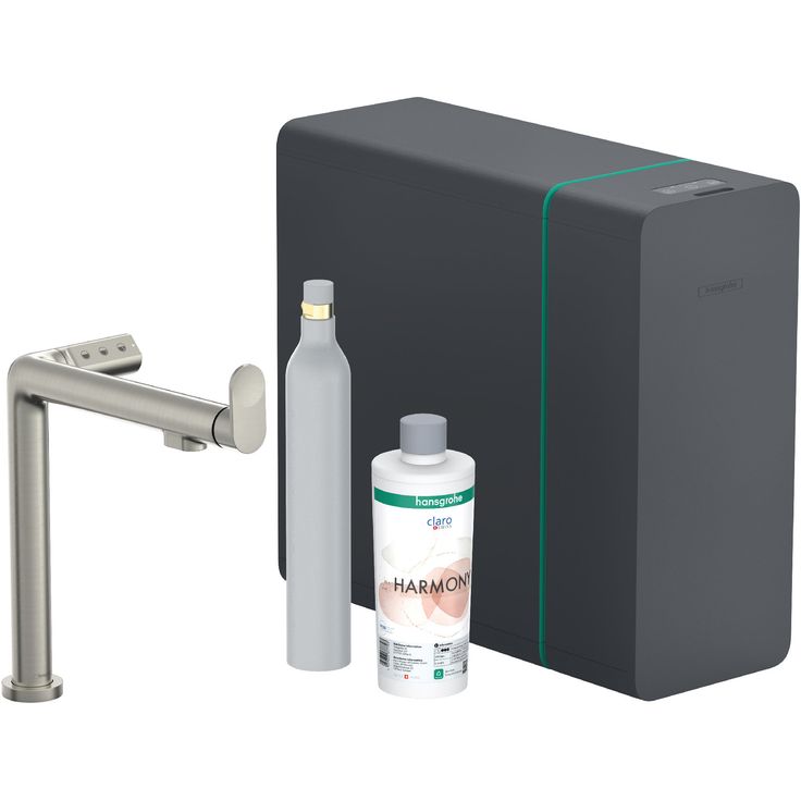 hansgrohe Aqittura M91 SodaSystem 210, Ulosvedettävä juoksuputki, 1jet, aloitussarja