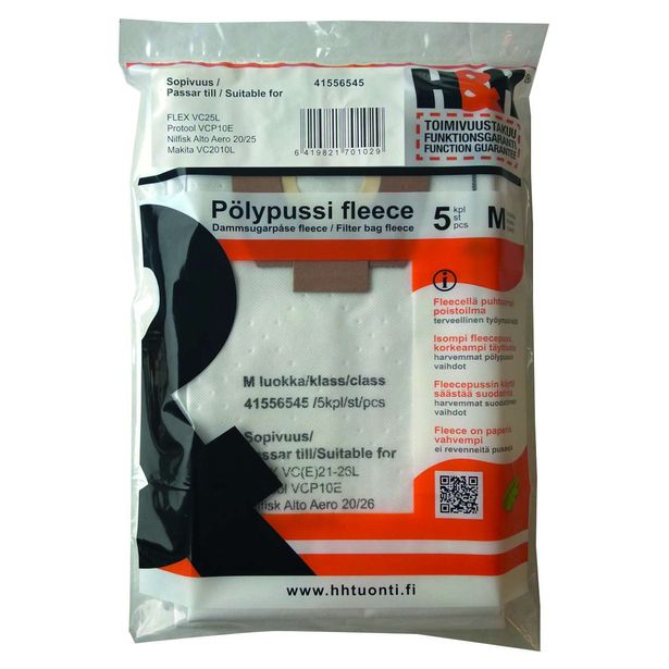 Pölypussi H&H 5kpl fleece 41556545
