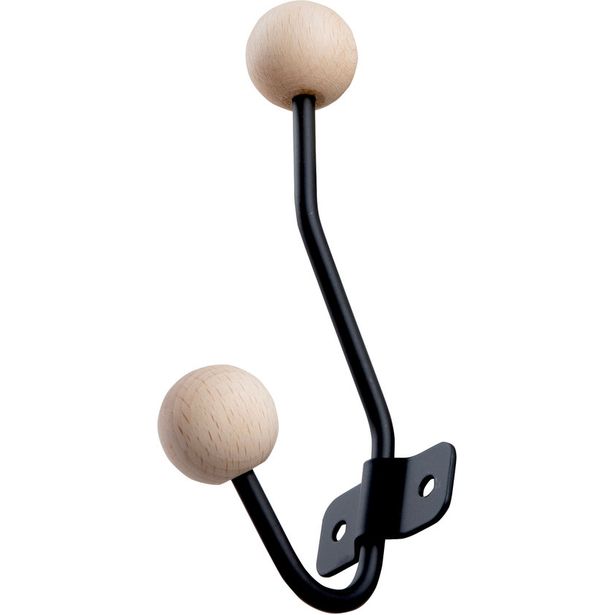 Koukku Hiipakka 1-sakarainen musta