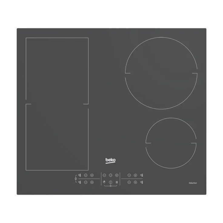 Induktioliesitaso Beko HII64200FMTZG, 58cm, musta