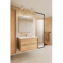 Allaskaappi altaalla Hietakari Casa H01, 1190x457x500 mm, keraaminen allas, eri värejä