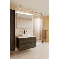 Allaskaappi malja-altaalla Hietakari Casa H08, 1190x457 mm, eri vaihtoehtoja